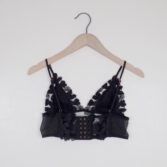 new with tags Victoria's Secret VS embroidered floral bralette crop top … - Picture 6 of 12